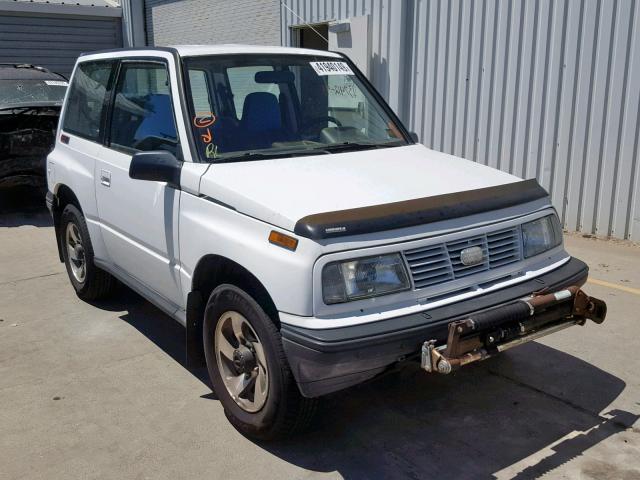 2CNBJ18U8P6919860 - 1993 GEO TRACKER WHITE photo 1