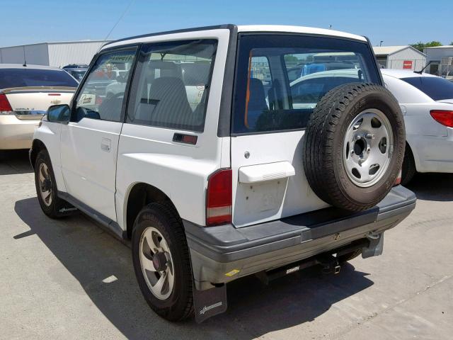 2CNBJ18U8P6919860 - 1993 GEO TRACKER WHITE photo 3