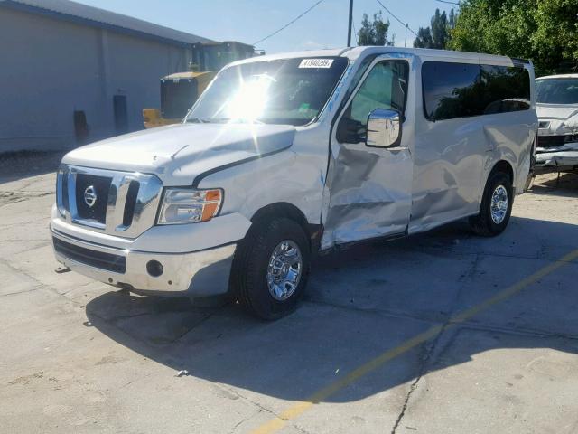 5BZAF0AA8DN201079 - 2013 NISSAN NV 3500 WHITE photo 2