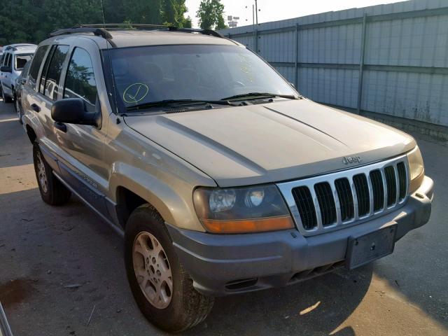 1J4GW48SX1C657960 - 2001 JEEP GRAND CHER TAN photo 1