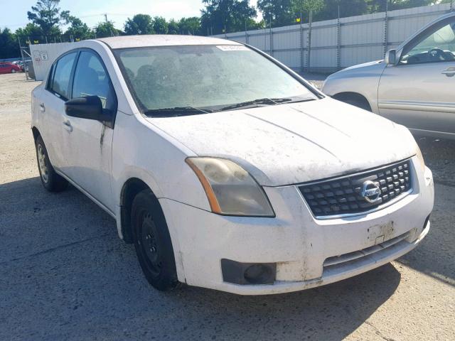 3N1AB61E27L619839 - 2007 NISSAN SENTRA 2.0 WHITE photo 1