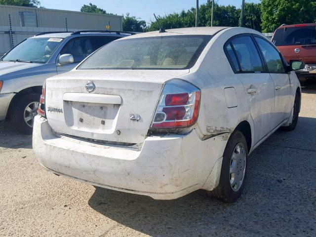 3N1AB61E27L619839 - 2007 NISSAN SENTRA 2.0 WHITE photo 4