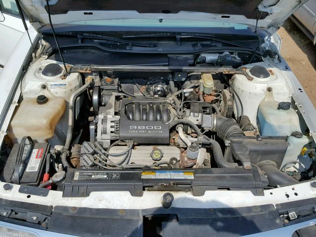 1G3CX52L0R4312659 - 1994 OLDSMOBILE 98 REGENCY WHITE photo 7