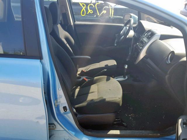 3N1CE2CP1FL364736 - 2015 NISSAN VERSA NOTE BLUE photo 5