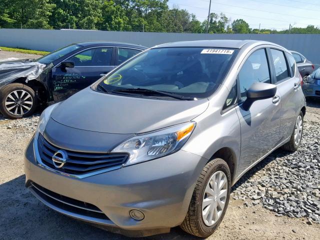 3N1CE2CP3FL367492 - 2015 NISSAN VERSA NOTE GRAY photo 2