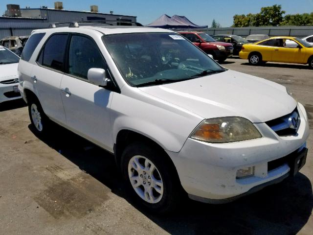 2HNYD18646H550869 - 2006 ACURA MDX TOURIN WHITE photo 1