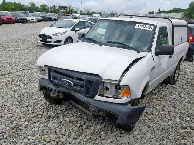 1FTKR1AD5APA39262 - 2010 FORD RANGER WHITE photo 2