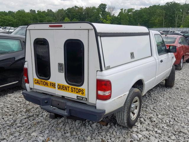 1FTKR1AD5APA39262 - 2010 FORD RANGER WHITE photo 4