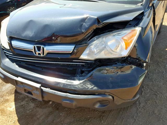 JHLRE48769C004019 - 2009 HONDA CR-V EXL BLACK photo 9