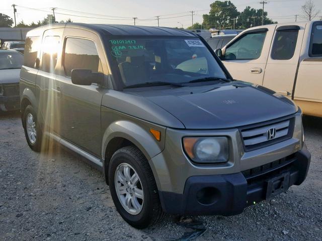 5J6YH28747L003625 - 2007 HONDA ELEMENT EX CHARCOAL photo 1