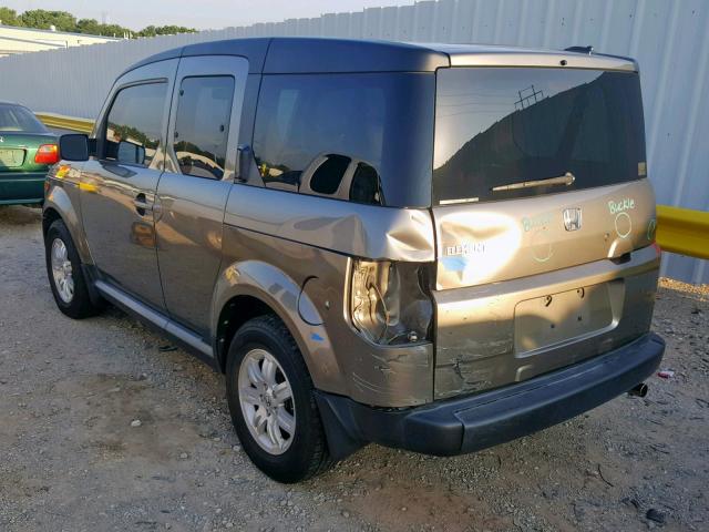 5J6YH28747L003625 - 2007 HONDA ELEMENT EX CHARCOAL photo 3