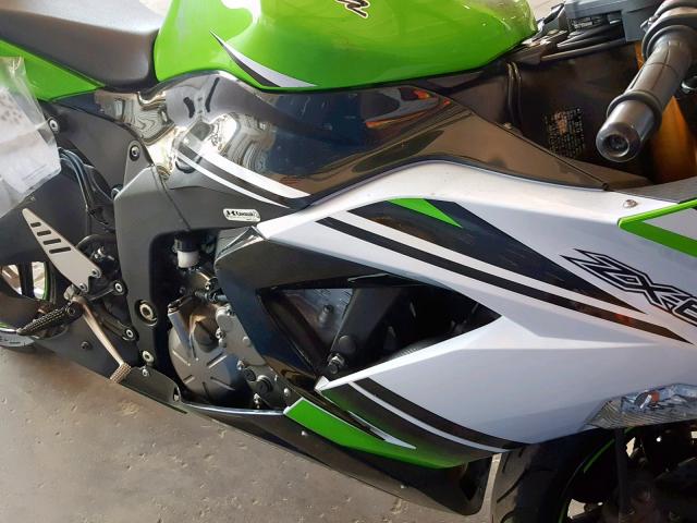 JKBZXJF13FA006151 - 2015 KAWASAKI ZX636 F GREEN photo 7