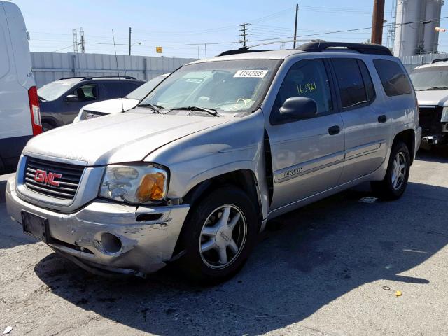 1GKES16S146132285 - 2004 GMC ENVOY XL SILVER photo 2