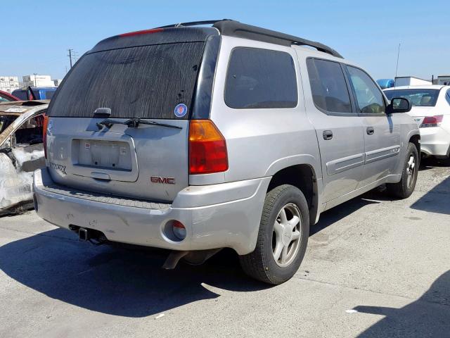 1GKES16S146132285 - 2004 GMC ENVOY XL SILVER photo 4