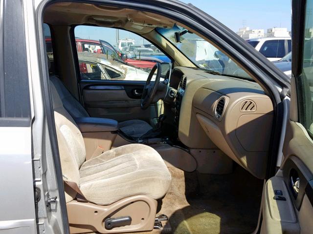 1GKES16S146132285 - 2004 GMC ENVOY XL SILVER photo 5