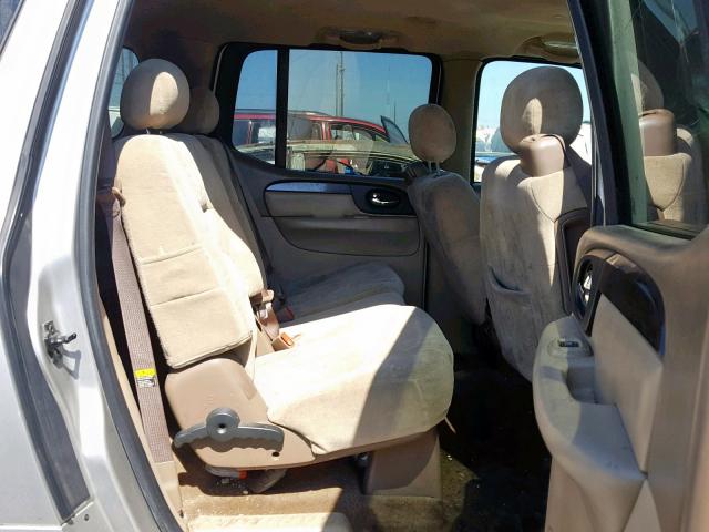 1GKES16S146132285 - 2004 GMC ENVOY XL SILVER photo 6