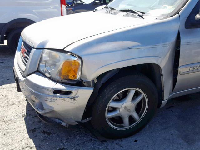 1GKES16S146132285 - 2004 GMC ENVOY XL SILVER photo 9