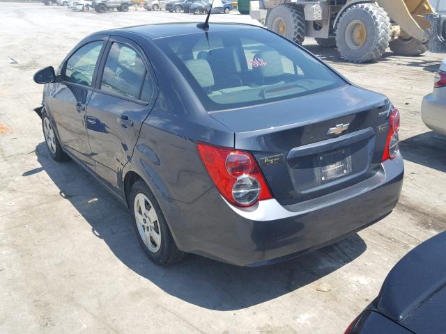 1G1JA5SH6D4244387 - 2013 CHEVROLET SONIC LS 石墨色 照片 3