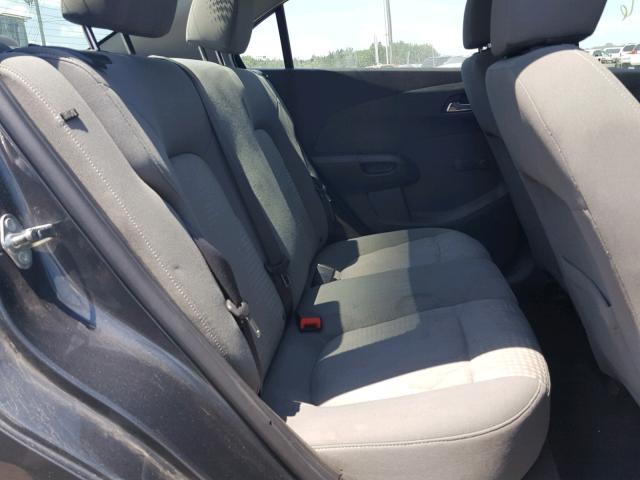 1G1JA5SH6D4244387 - 2013 CHEVROLET SONIC LS 石墨色 照片 6