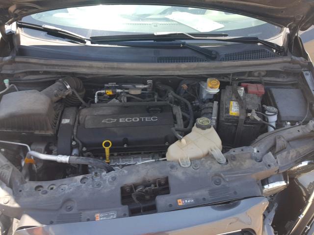 1G1JA5SH6D4244387 - 2013 CHEVROLET SONIC LS 石墨色 照片 7