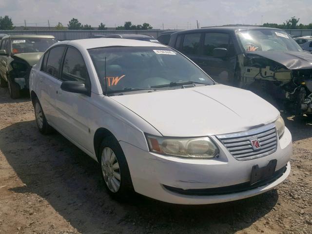 1G8AJ55F27Z209588 - 2007 SATURN ION LEVEL WHITE photo 1