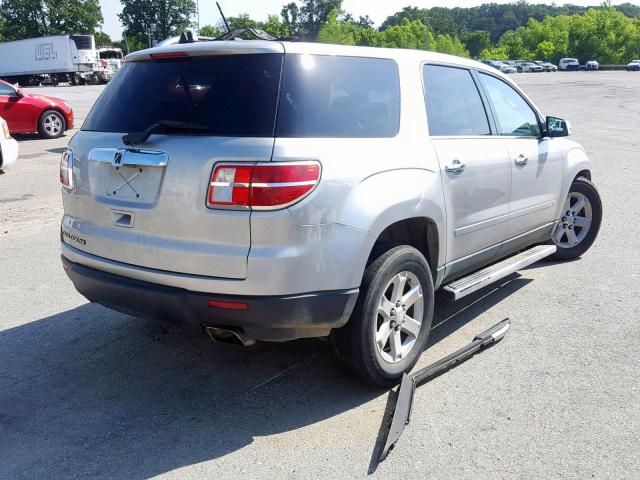 5GZER23797J145623 - 2007 SATURN OUTLOOK XR ვერცხლისფერი ფოტო 4