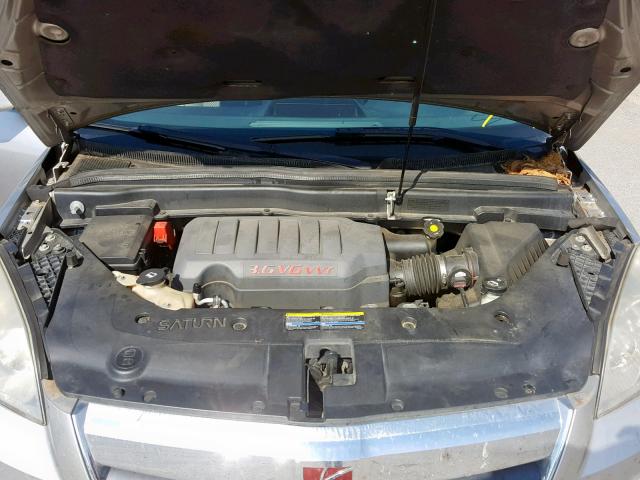 5GZER23797J145623 - 2007 SATURN OUTLOOK XR ვერცხლისფერი ფოტო 7