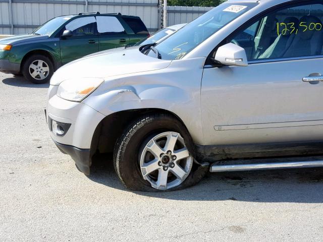 5GZER23797J145623 - 2007 SATURN OUTLOOK XR ვერცხლისფერი ფოტო 9