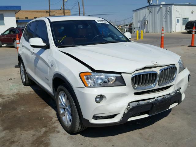 5UXWX9C53D0D08062 - 2013 BMW X3 XDRIVE2 WHITE photo 1