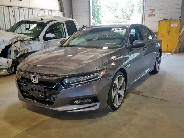 1HGCV1F95JA184925 - 2018 HONDA ACCORD TOU GRAY photo 2