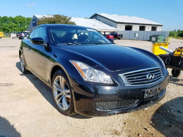 JNKCV64F09M653688 - 2009 INFINITI G37 BLACK photo 1