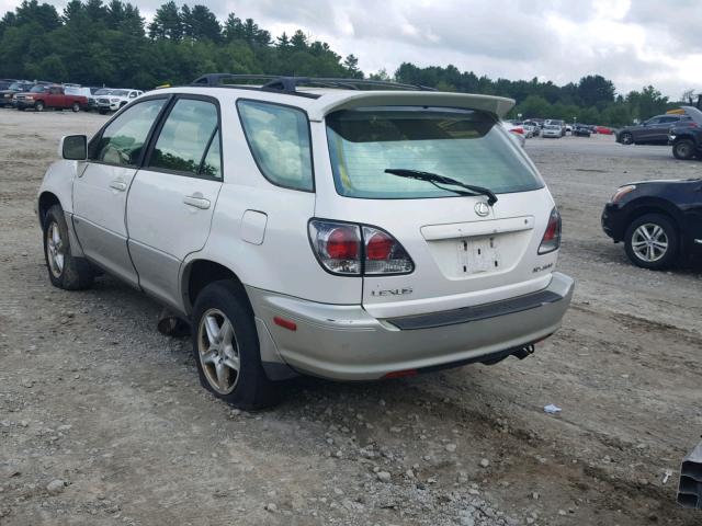 JTJHF10UX20283081 - 2002 LEXUS RX 300 WHITE photo 3