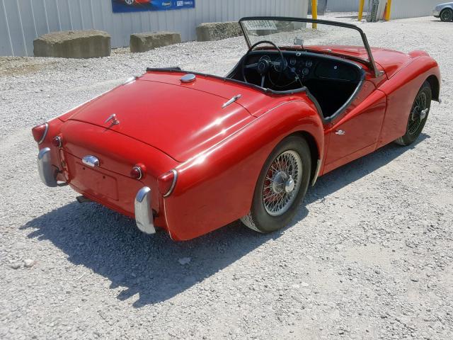 TS55160L - 1960 TRIUMPH CAR TR3 RED photo 4