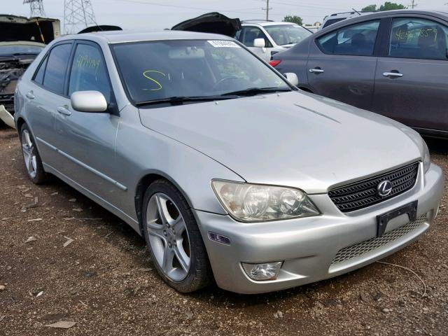 JTHBD192430080719 - 2003 LEXUS IS 300 SILVER photo 1