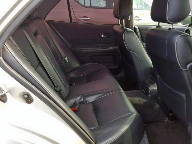 JTHBD192430080719 - 2003 LEXUS IS 300 SILVER photo 6