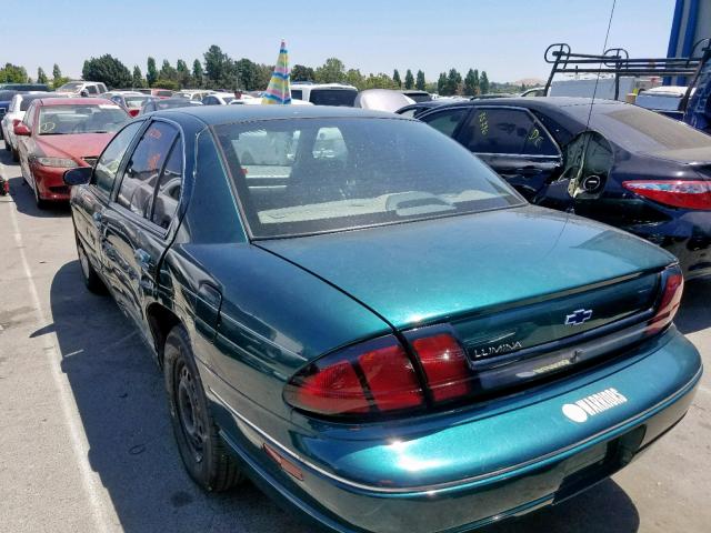 2G1WL52J311288907 - 2001 CHEVROLET LUMINA GREEN photo 3