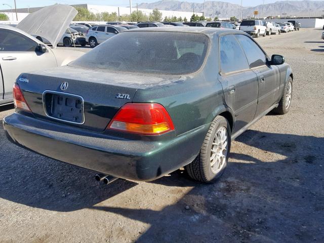 JH4UA3656TC009175 - 1996 ACURA 3.2TL GREEN photo 4