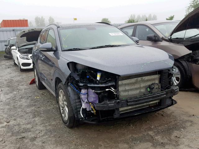 KM8J3CA46HU300043 - 2017 HYUNDAI TUCSON LIM GRAY photo 1