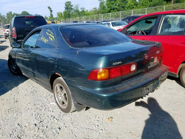 JH4DB7558RS011112 - 1994 ACURA INTEGRA LS GREEN photo 3