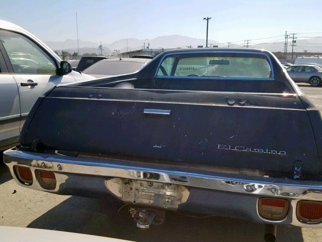 1D80H5Z400949 - 1975 CHEVROLET EL CAMINO BLUE photo 9