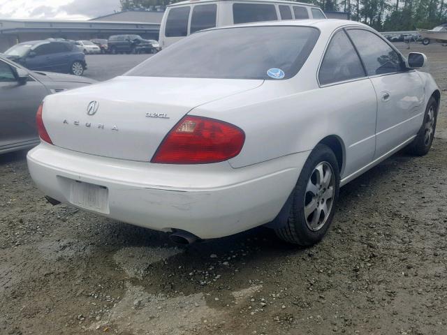 19UYA42471A015275 - 2001 ACURA 3.2CL WHITE photo 4