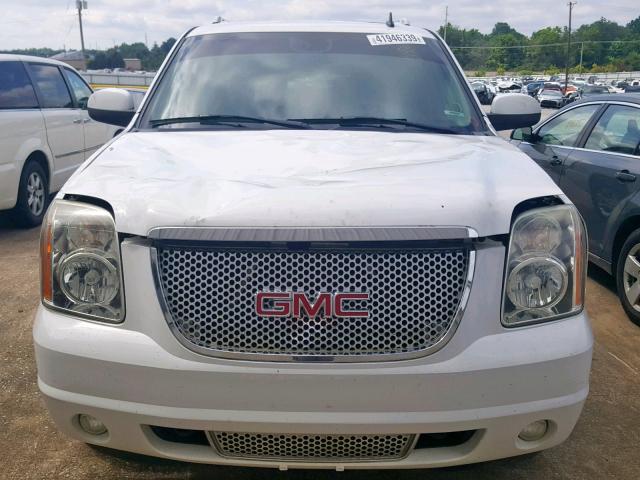 1GKFC16007J250135 - 2007 GMC YUKON XL C WHITE photo 9