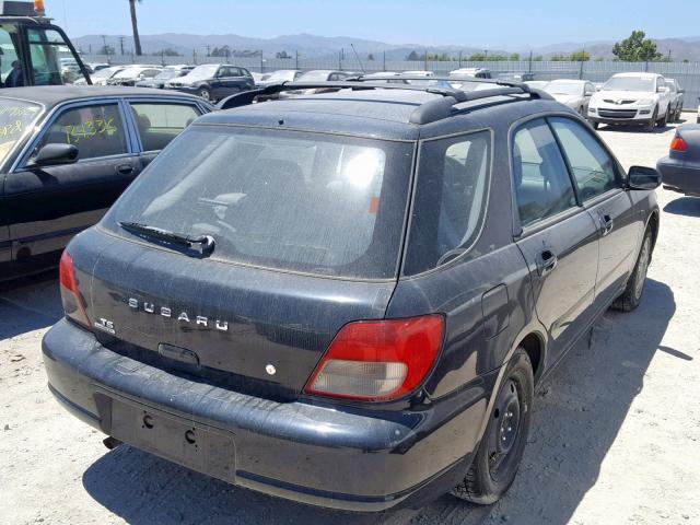 JF1GG65552G814971 - 2002 SUBARU IMPREZA TS BLUE photo 4