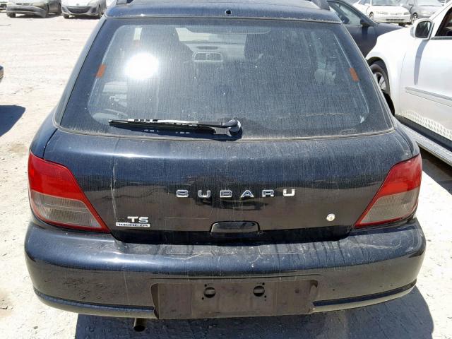 JF1GG65552G814971 - 2002 SUBARU IMPREZA TS BLUE photo 9