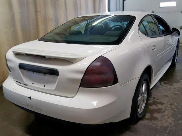 2G2WP552771188970 - 2007 PONTIAC GRAND PRIX WHITE photo 4