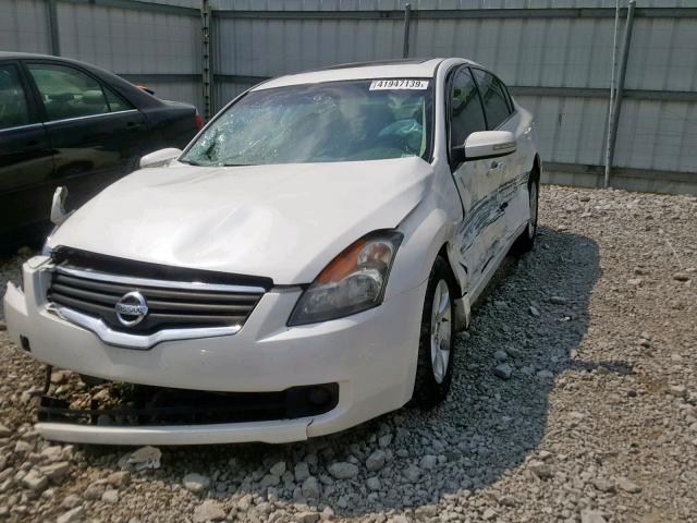 1N4CL21E08C226145 - 2008 NISSAN ALTIMA HYB WHITE photo 2