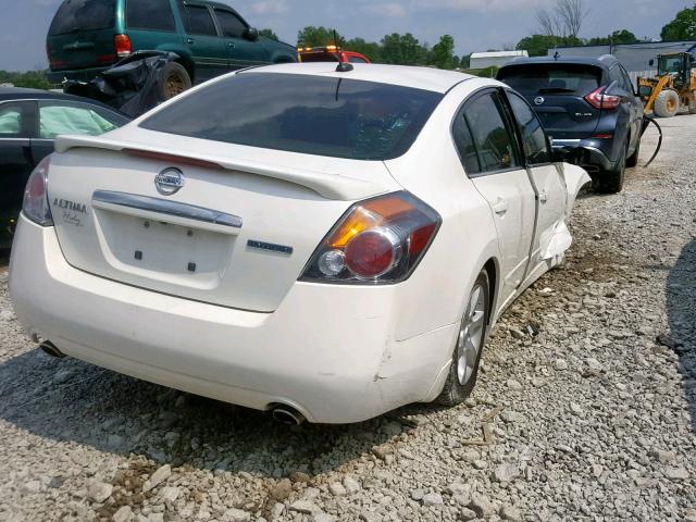 1N4CL21E08C226145 - 2008 NISSAN ALTIMA HYB WHITE photo 4