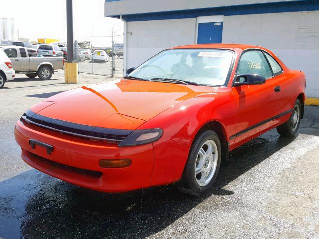 JT2AT86F3L0028040 - 1990 TOYOTA CELICA ST RED photo 2