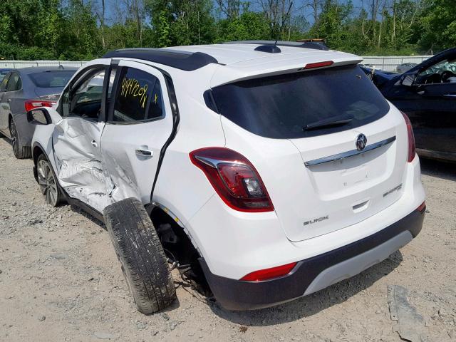 KL4CJESB6HB247751 - 2017 BUICK ENCORE PRE WHITE photo 3