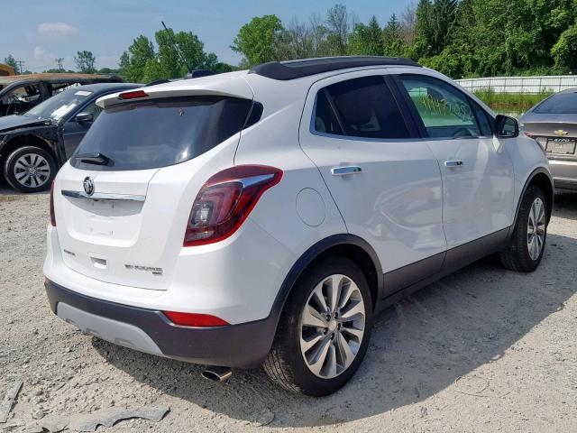 KL4CJESB6HB247751 - 2017 BUICK ENCORE PRE WHITE photo 4